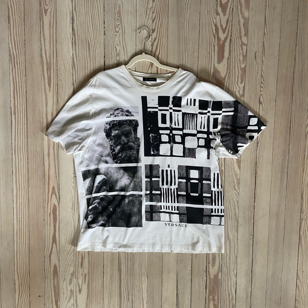 VERSACE ZEUS GRAPHIC T-SHIRT